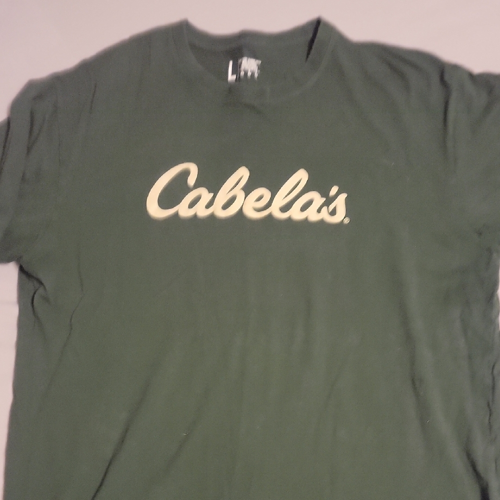Cabela's Dark Green Short Sleeve Tee
